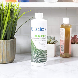 Rinseless No Rinse Body Wash + Shampoo